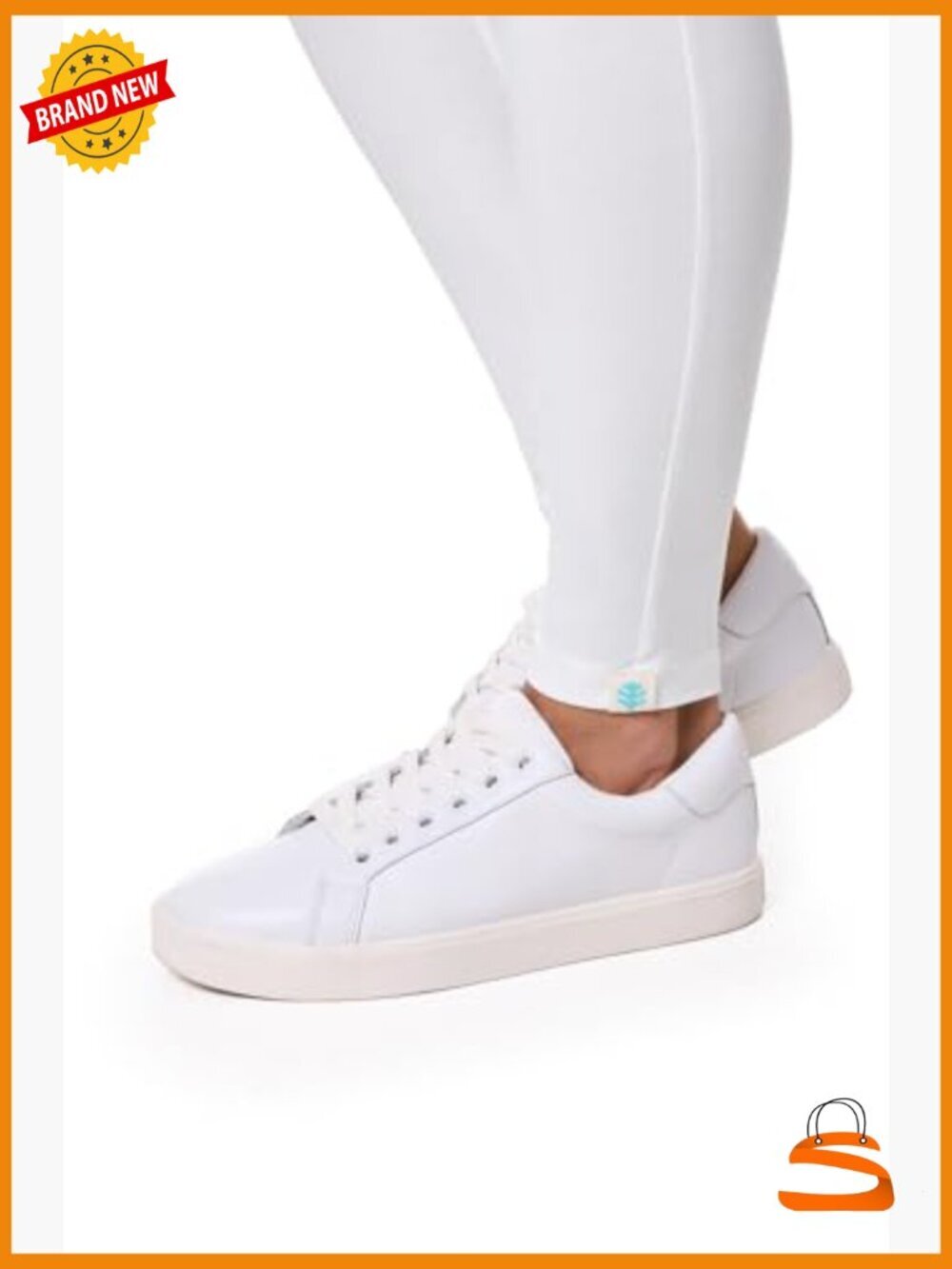 UPF 50+ Sun Protection Leggings, Summer Athleisure, Medium Fit - Picture 4 of 7